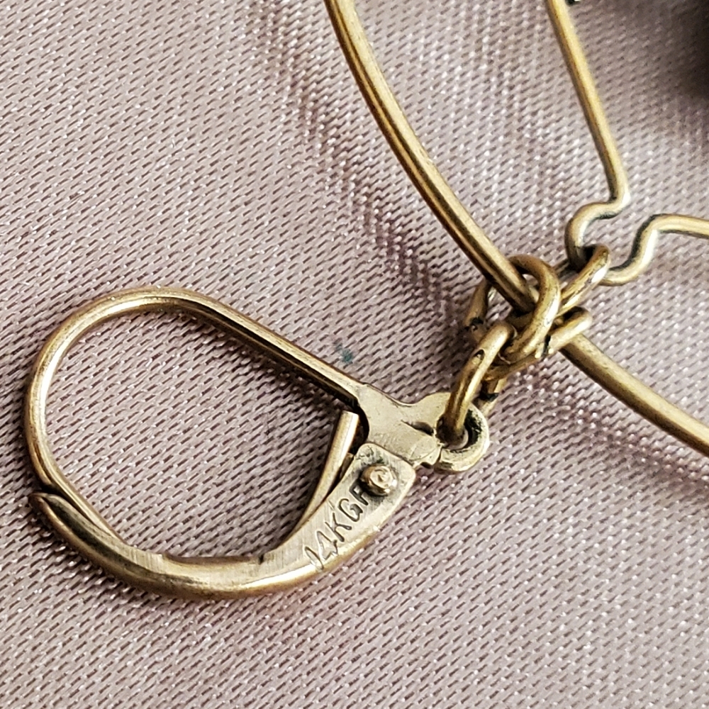 Gold Plated Earrings - Picture 2 of 6